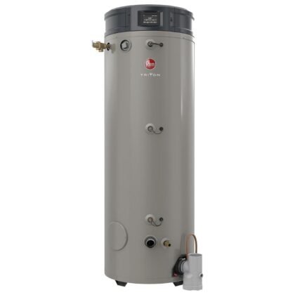 RHEEM GHE100SU-250A Triton SU Base 100 Gallon Intelligent High Efficiency Commercial Gas Water Heater