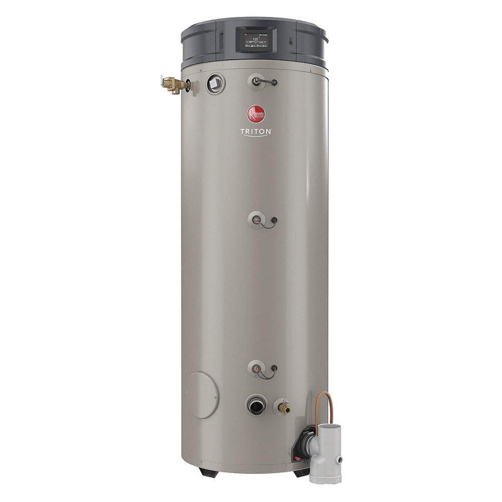 RHEEM GHE100SU-300A Triton SU Base 100 Gallon Intelligent High Efficiency Commercial Gas Water Heater