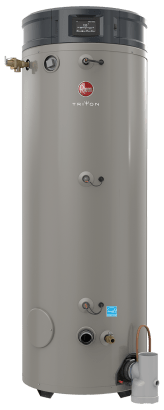 RHEEM GHE100SU-400A Triton SU Base 100 Gallon Intelligent High Efficiency Commercial Gas Water Heater