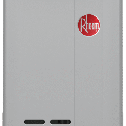 Rheem Mid Efficiency RTG-95XELN-3 199,900 BTU Wi-Fi Non-Condensing Outdoor Tankless Natural Gas Water Heater
