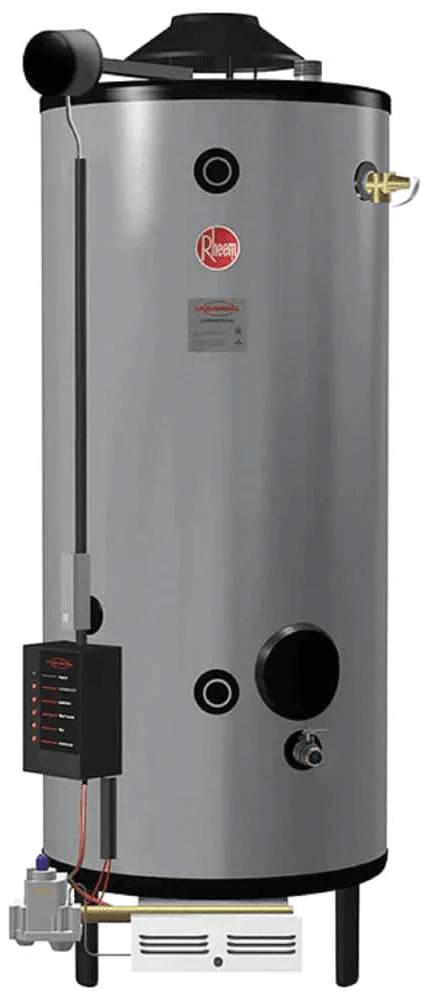 RHEEM G100-250A Universal 100 Gallon Commercial 250,000 BTU ASME Natural Gas Water Heater