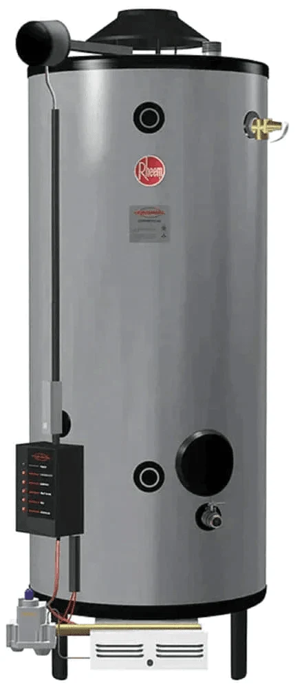 RHEEM G100-400A LP Universal 100 Gallon Commercial 399,900 BTU ASME Water Heater Liquid Propane