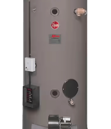 RHEEM GX90-500A Xtreme 90 Gallon Commercial 500,000 BTU Water Heater ASME Propane Low NOx
