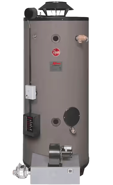 RHEEM GX90-550A Xtreme 90 Gallon Commercial 550,000 BTU Water Heater ASME Natural Gas Low NOx